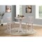 International Concepts Round 30 in Rd Pedestal Bar Ht Table, 2 San Remo Bar Ht Stools, Gray Taupe, 30 in W, 30 in L, Wood K09-30RT-6B-2-S103-2 - alternate 2
